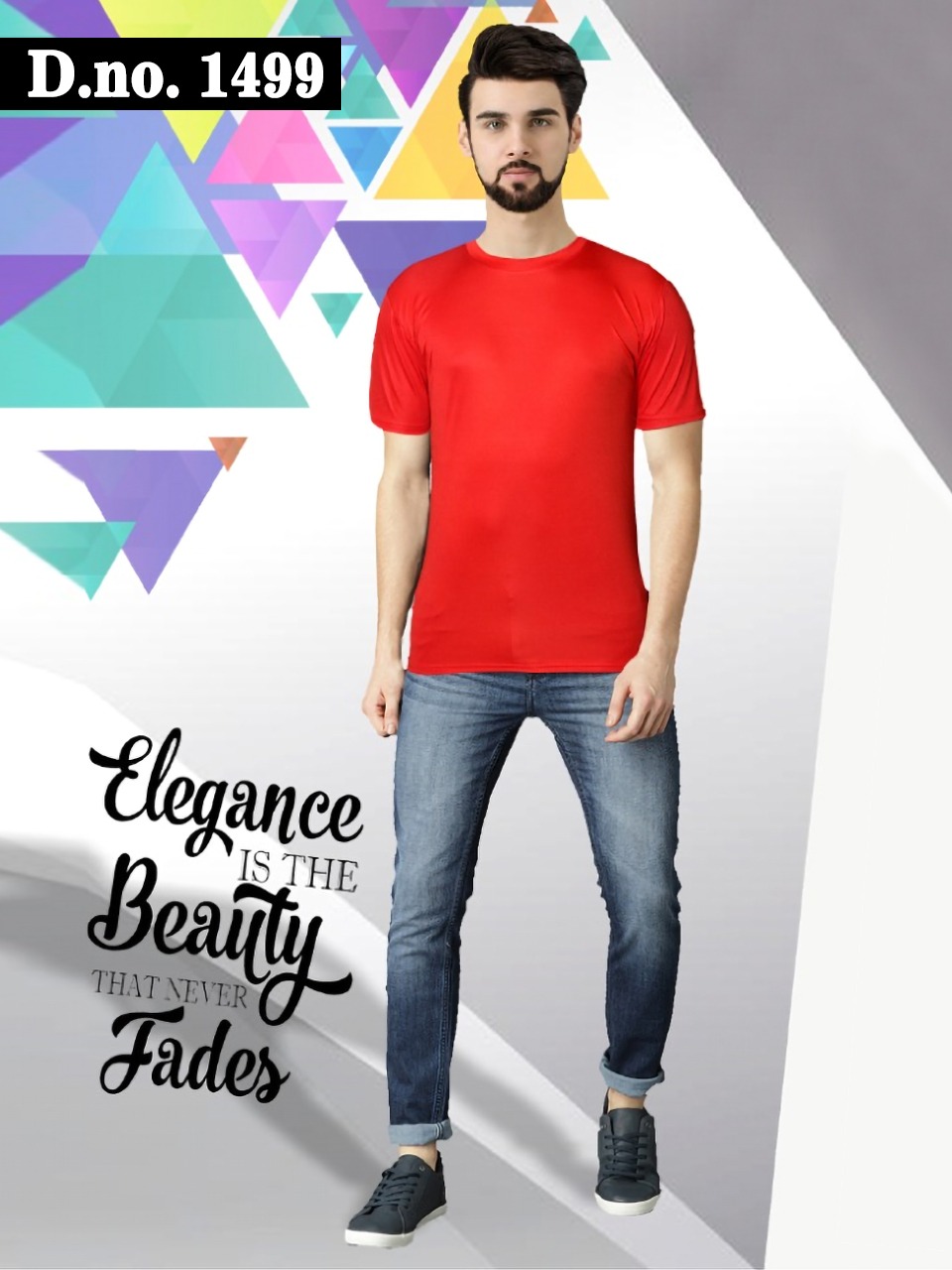 Kaspy Plain Half Sleeve T- Shirt For Men - Kaspy